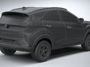 Tata Nexon EV 2024 3D Model
