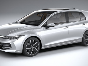 Volkswagen Golf 2024 Modelo 3D