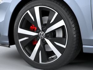 Volkswagen Golf GTE Variant 2024 3D 모델