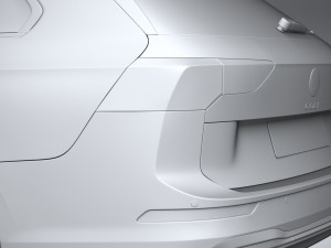 Volkswagen Golf GTE Variant 2024 3D 모델