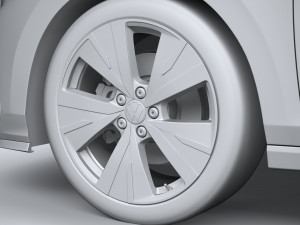 Volkswagen Golf GTE Variant 2024 3D 모델