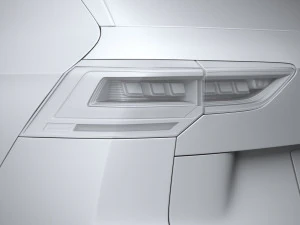 Volkswagen Golf GTI Variant 2024 3D Model