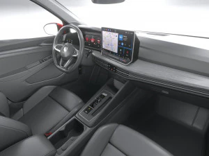 Volkswagen Golf GTI Variant 2024 3D Model