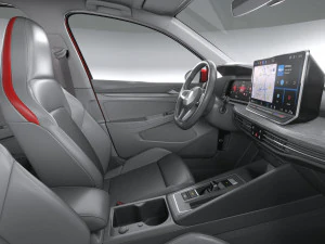 Volkswagen Golf GTI Variant 2024 3D Model