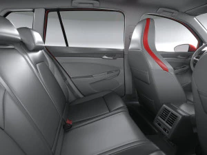 Volkswagen Golf GTI Variant 2024 3D Model