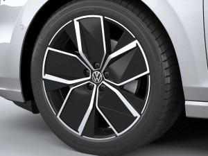 Volkswagen Golf Variant 2024 3D Model