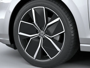 Volkswagen Golf Variant 2024 3D Model