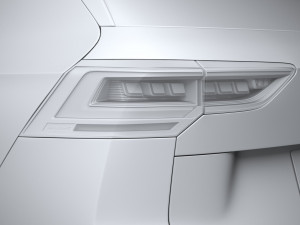 Volkswagen Golf Variant 2024 3D Model