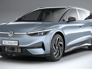 Volkswagen ID7 Tourer 2025 Modello 3D