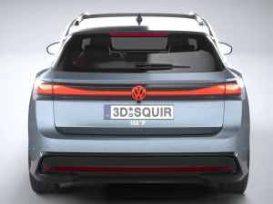 Volkswagen ID7 Tourer 2025 Modello 3D