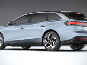 Volkswagen ID7 Tourer 2025 Modello 3D