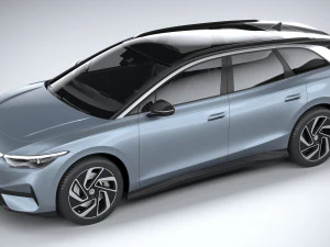 Volkswagen ID7 Tourer 2025 Modello 3D