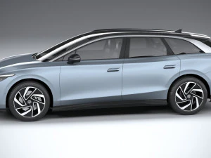 Volkswagen ID7 Tourer 2025 Modello 3D