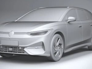 Volkswagen ID7 Tourer 2025 Modello 3D