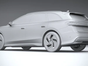 Volkswagen ID7 Tourer 2025 Modello 3D