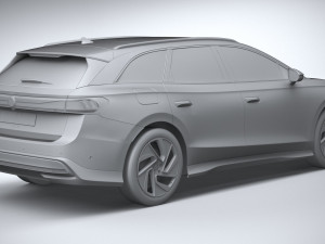 Volkswagen ID7 Tourer 2025 3Dモデル
