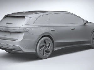 Volkswagen ID7 Tourer 2025 Modello 3D