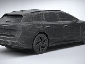 Volkswagen ID7 Tourer 2025 Modello 3D