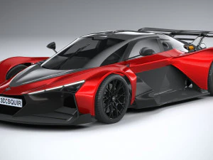 Zenvo Aurora Agil 2026 3D Model
