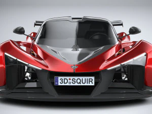 Zenvo Aurora Agil 2026 3D Model