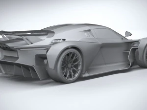 Zenvo Aurora Agil 2026 3D Model