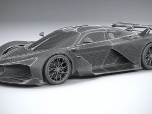 Zenvo Aurora Agil 2026 3D Model