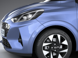 Hyundai i10 2024 3D 模型