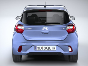 Hyundai i10 2024 3D 模型