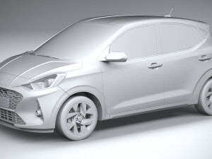 Hyundai i10 2024 3D 模型