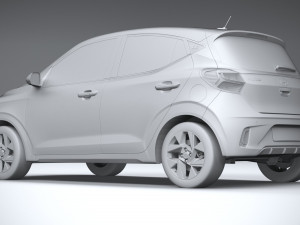 Hyundai i10 2024 3D 模型