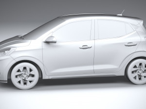 Hyundai i10 2024 3D 模型