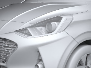 Hyundai i10 2024 3D 模型
