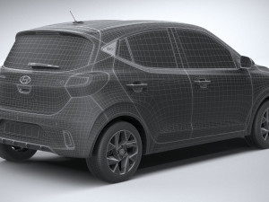 Hyundai i10 2024 3D 模型