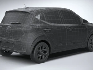 Hyundai i10 2024 3D Model