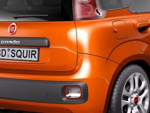 Fiat Panda 2012 3D Model