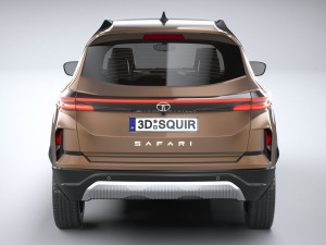 Tata Safari 2024 3D Model