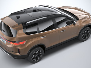 Tata Safari 2024 3D Model