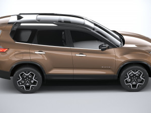 Tata Safari 2024 3D Model
