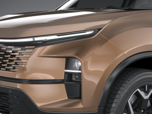 Tata Safari 2024 3D Model