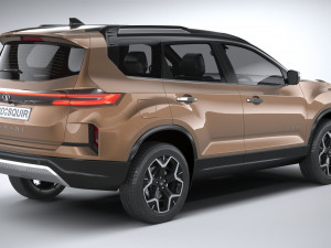 Tata Safari 2024 3D Model