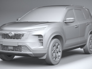 Tata Safari 2024 3D Model