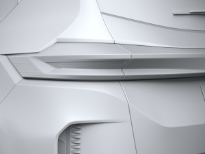 Tata Safari 2024 3D Model