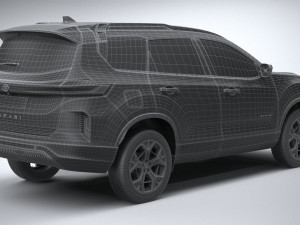 Tata Safari 2024 3D Model
