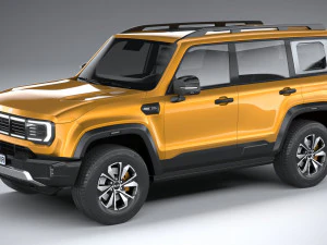 BAIC Pequim BJ40 2023 Modelo 3D
