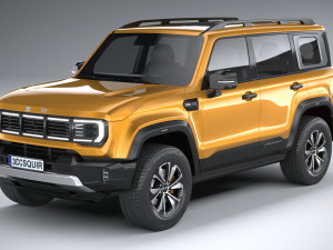 BAIC Beijing BJ40 2023 3D Model