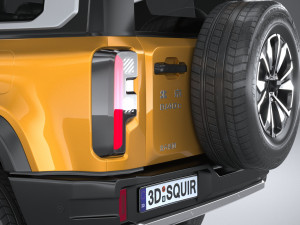 BAIC Beijing BJ40 2023 3D Model