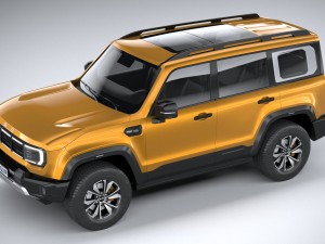 BAIC Beijing BJ40 2023 3D Model