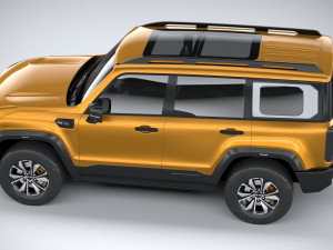 BAIC Beijing BJ40 2023 3D Model
