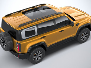 BAIC Beijing BJ40 2023 3D Model