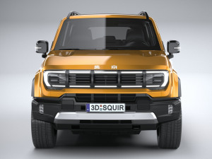 BAIC Beijing BJ40 2023 3D Model